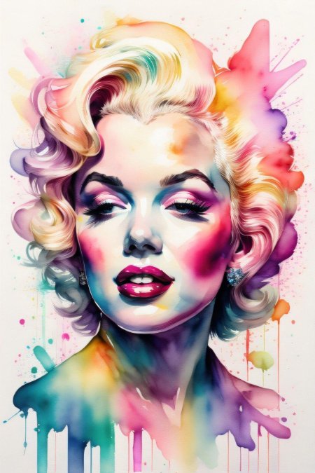 Картина по номерам мэрилин монро