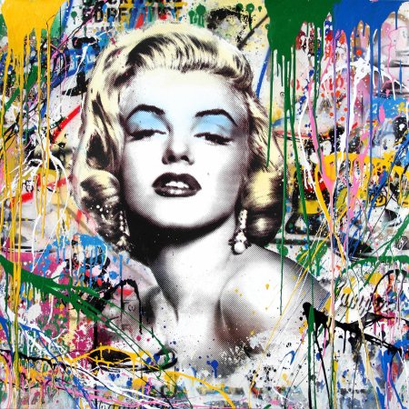 Портрет мэрилин монро в стиле энди уорхола