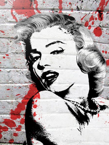 Портрет мерлин монро