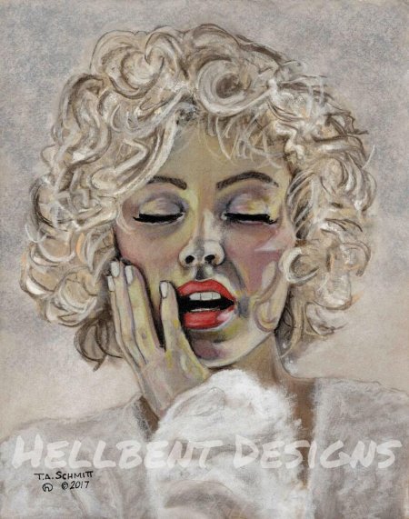 Портрет мэрилин монро