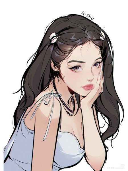 Рисунки девушек