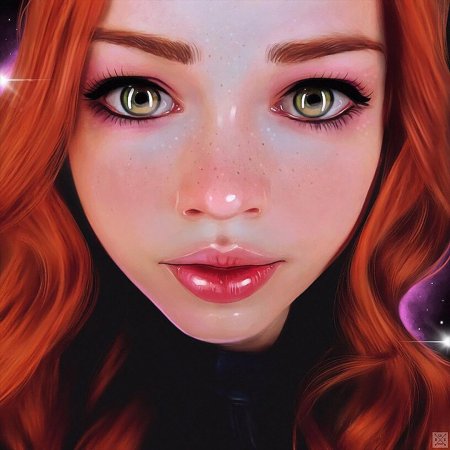 Procreate портреты джулия разумова