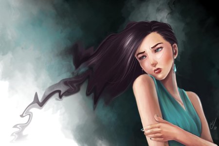 Красивые арты девушек