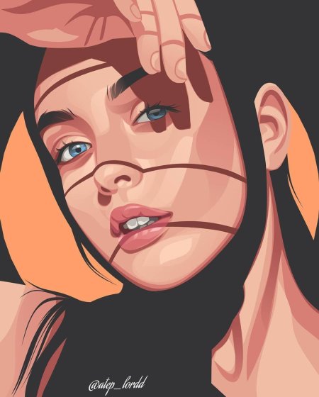 Стилизованные портреты