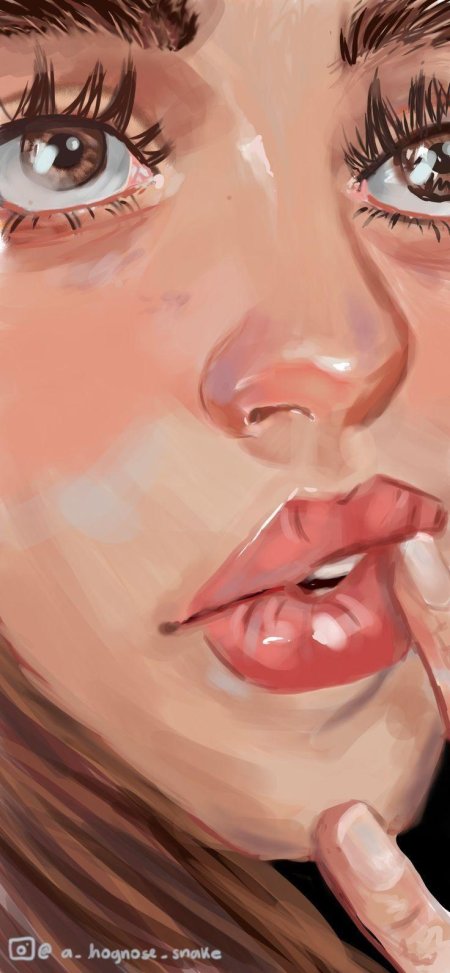 Губы рисунки