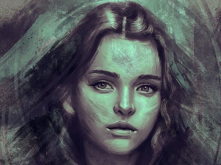 Женщина арт