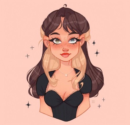 Девушка иллюстрация