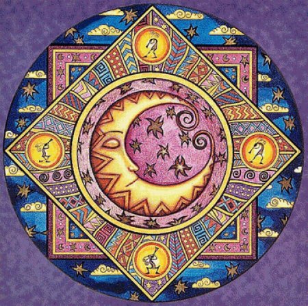 Мандала луна