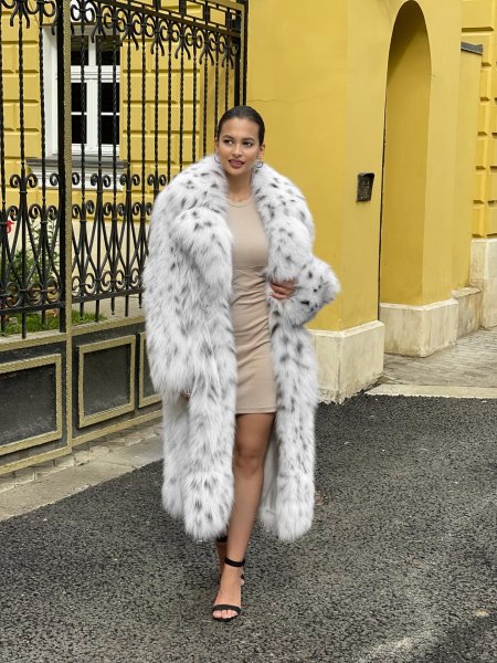 Шуба из рыси