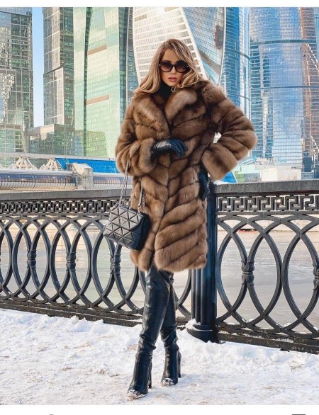 Шуба из соболя