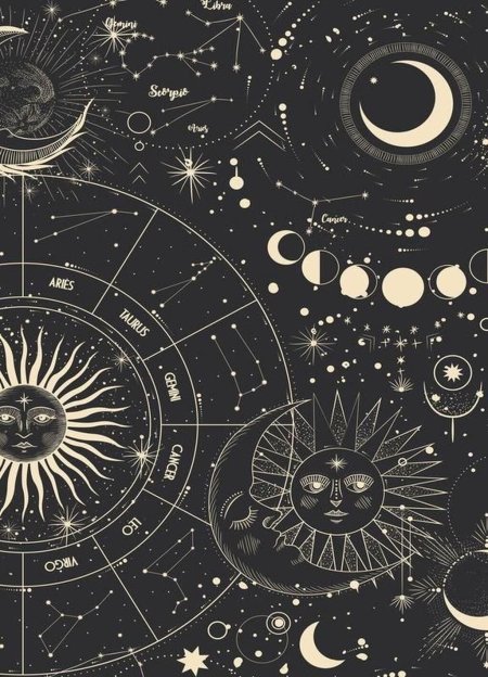 Арты натальной карты астролога