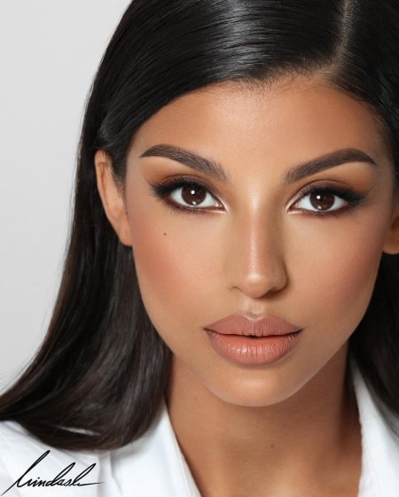 Макияж для карих глаз