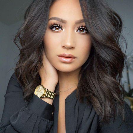 Цвет волос для брюнеток