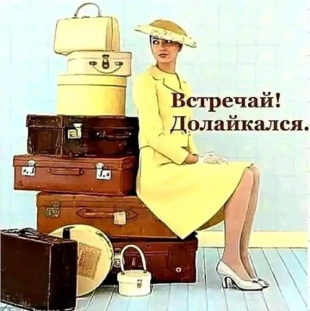 Сижу на чемоданах