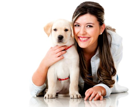 Собака женщина