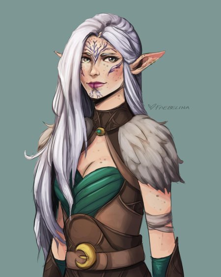 Dragon age эльфы арт