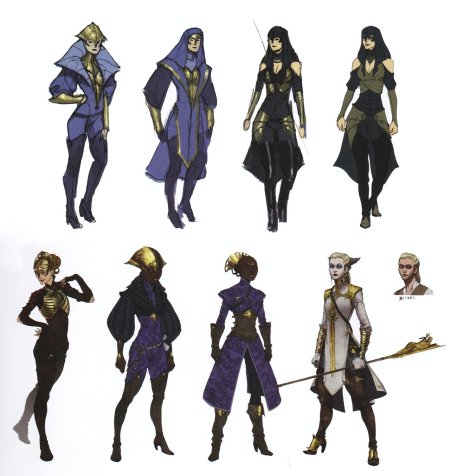 Dragon age концепт