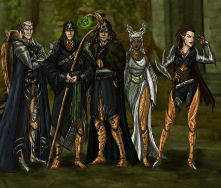 Dragon age долийские эльфы