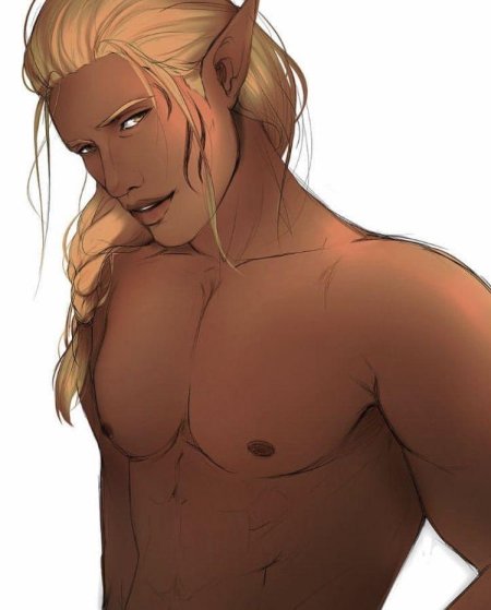 Арты эльфа-мага из «Dragon Age»