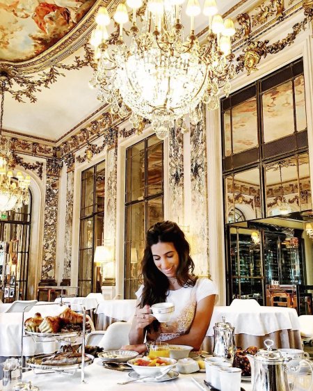 Ресторан le meurice париж