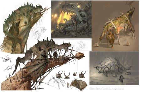 Дракон концепт арт
