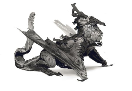 Виверна концепт арт