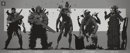 Эволве концепт арт