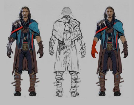 Разбойник концепт арт