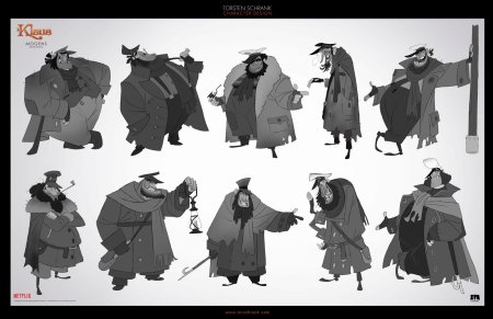 Клаус концепт арт