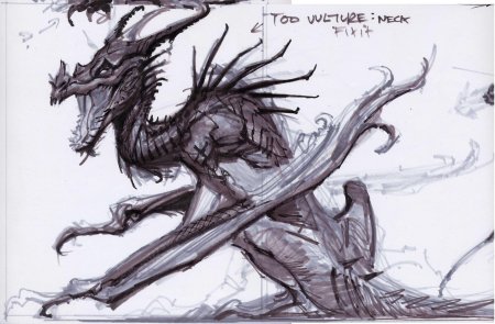 Дракон скайрим референс