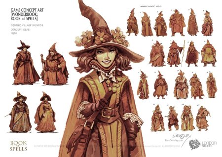 Одежда гарри поттер концепт арты