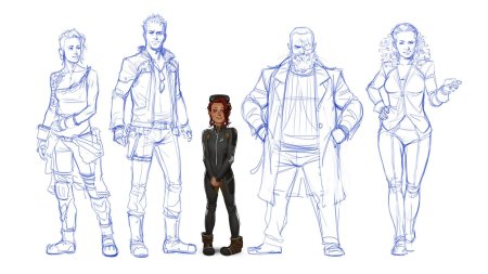 Концепт арт персонаж