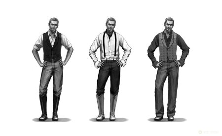 Mafia concept art одежда персонажи