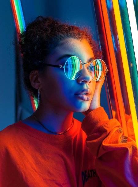 Неоновая фотосессия