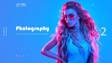 Фотосессия неон