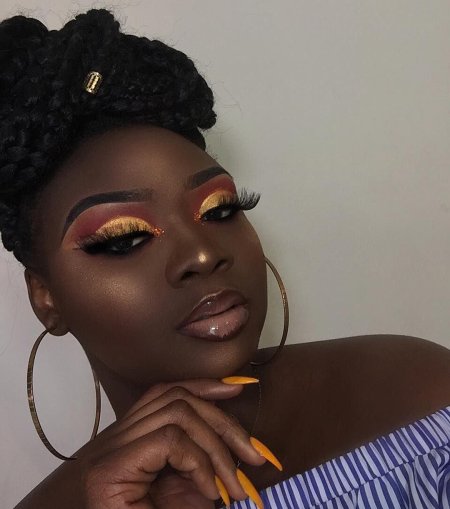 Макияж для темнокожих