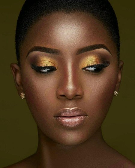 Макияж для темнокожих