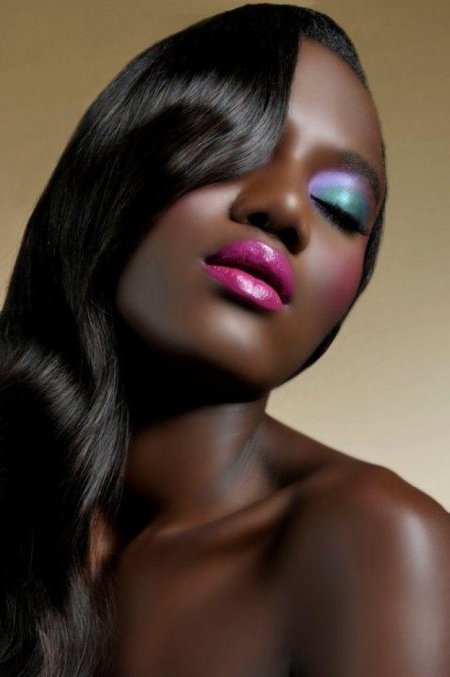 Макияж для темнокожих