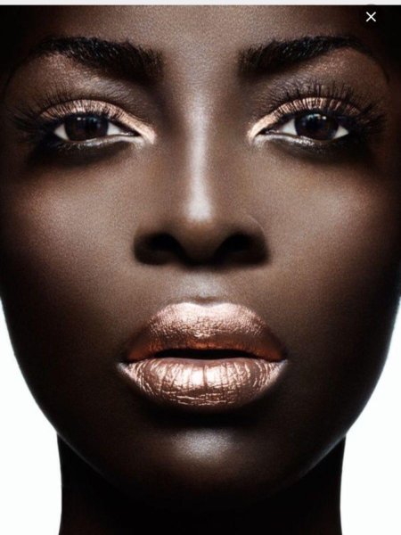 Макияж на чернокожих