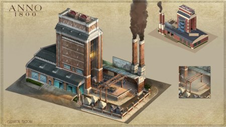 Стимпанк завод майнкрафт