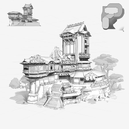 Концепт архитектура скетч