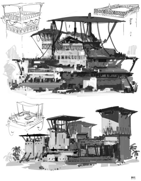 Архитектурные эскизы