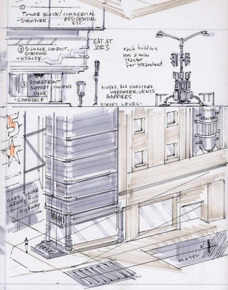 Архитектурные эскизы