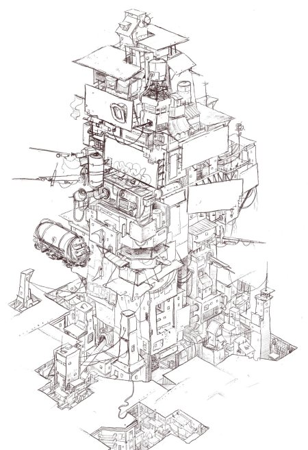 Архитектурные эскизы