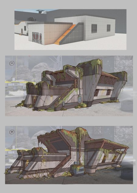 Дестини 2 концепт арт окружения