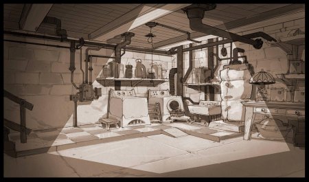 Концепт арт локации