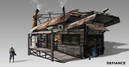 Концепт база выживших в зомби апокалипсис