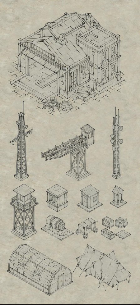 Изометрическая графика в компьютерных играх