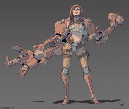 Геймдизайн концепт арт