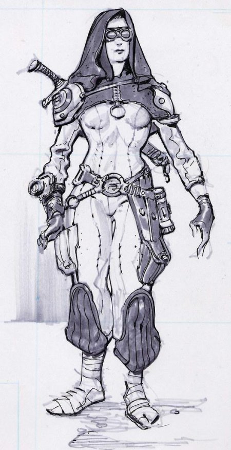 Эскиз персонажа